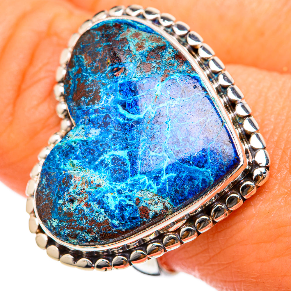 Shattuckite Rings handcrafted by Ana Silver Co - RING103437