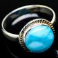Larimar Rings handcrafted by Ana Silver Co - RING10343