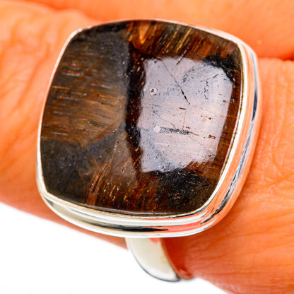 Chiastolite Rings handcrafted by Ana Silver Co - RING103442