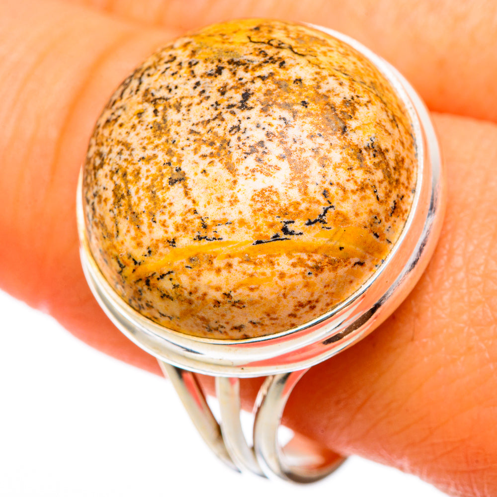 Picture Jasper Rings handcrafted by Ana Silver Co - RING103443