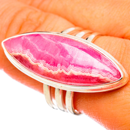 Rhodochrosite Rings handcrafted by Ana Silver Co - RING103447