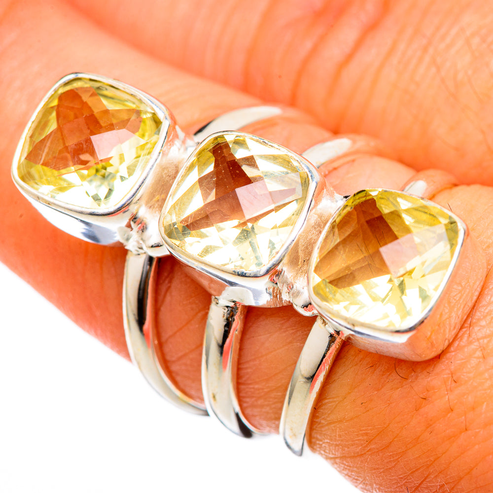 Citrine Rings handcrafted by Ana Silver Co - RING103464