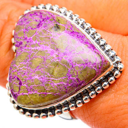 Stichtite Rings handcrafted by Ana Silver Co - RING103479