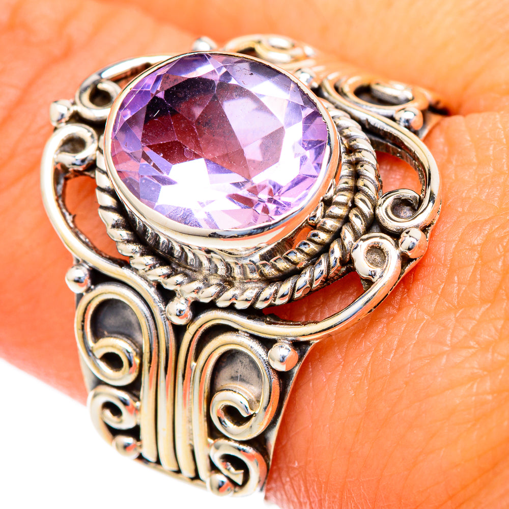 Amethyst Rings handcrafted by Ana Silver Co - RING103497