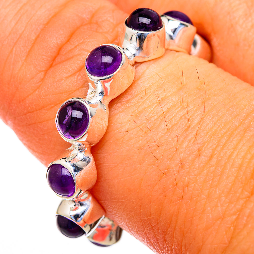 Amethyst Rings handcrafted by Ana Silver Co - RING103498