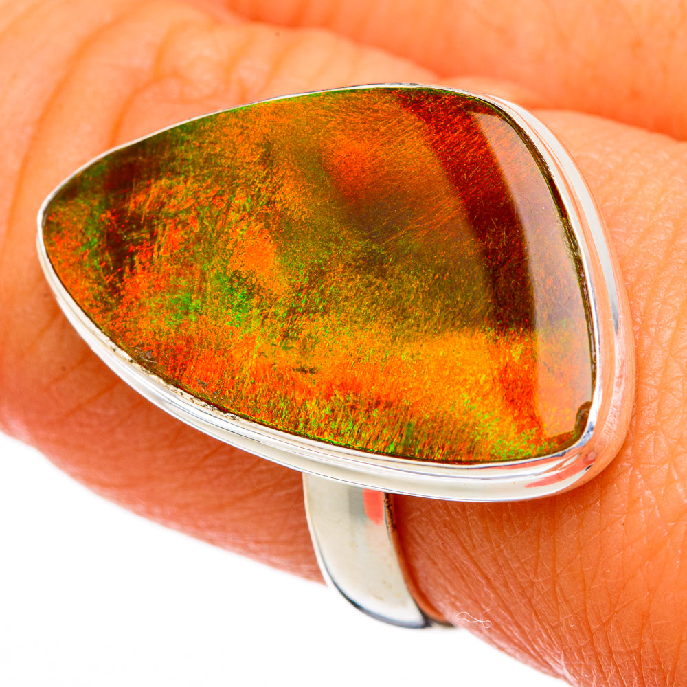 Aura Opal Rings handcrafted by Ana Silver Co - RING103512