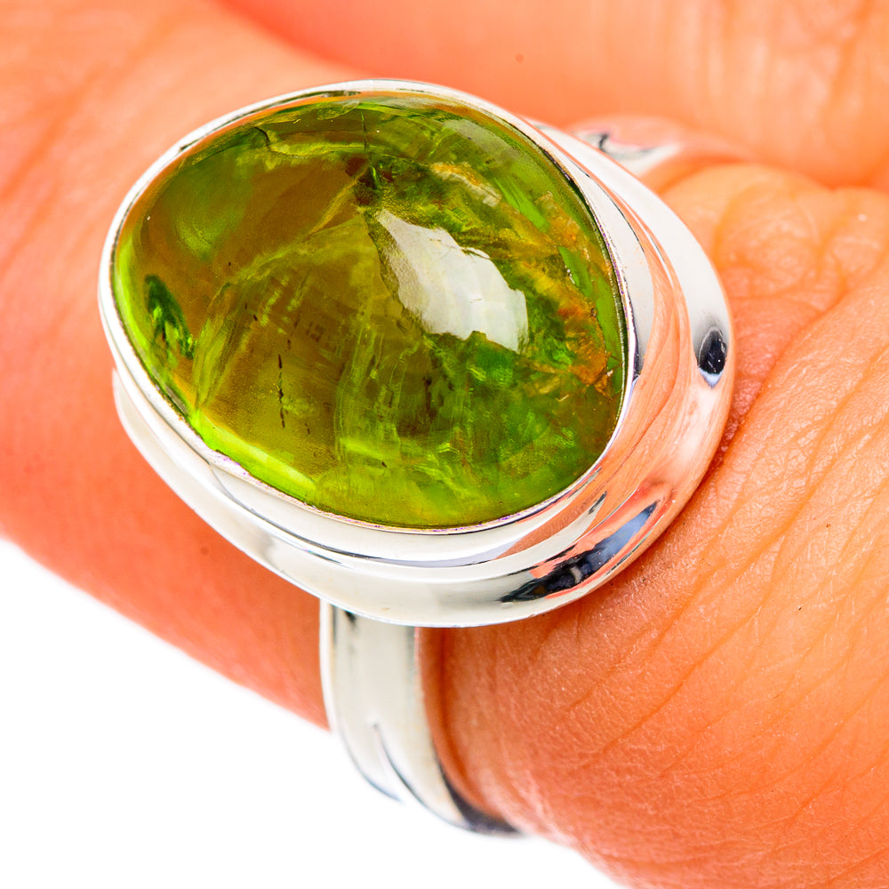 Peridot Rings handcrafted by Ana Silver Co - RING103516