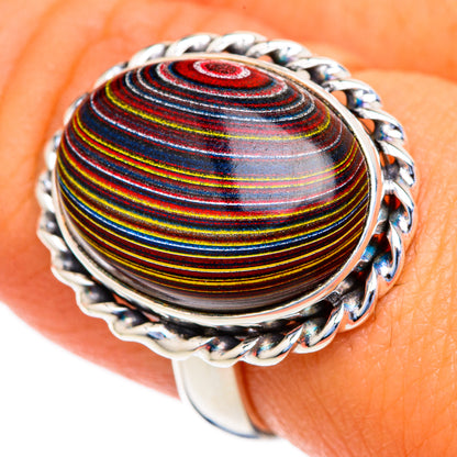 Bullseye Jasper Rings handcrafted by Ana Silver Co - RING103519