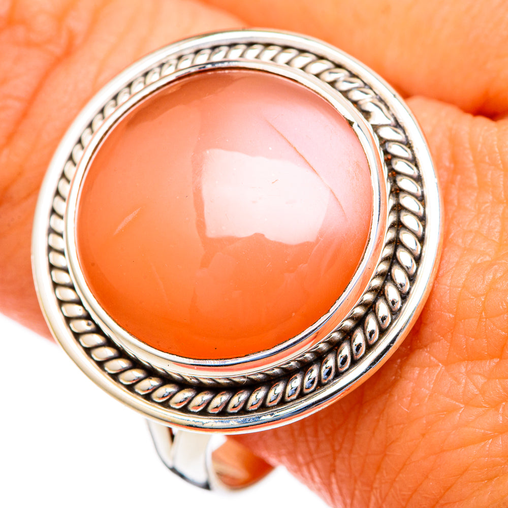 Sunstone Rings handcrafted by Ana Silver Co - RING103521