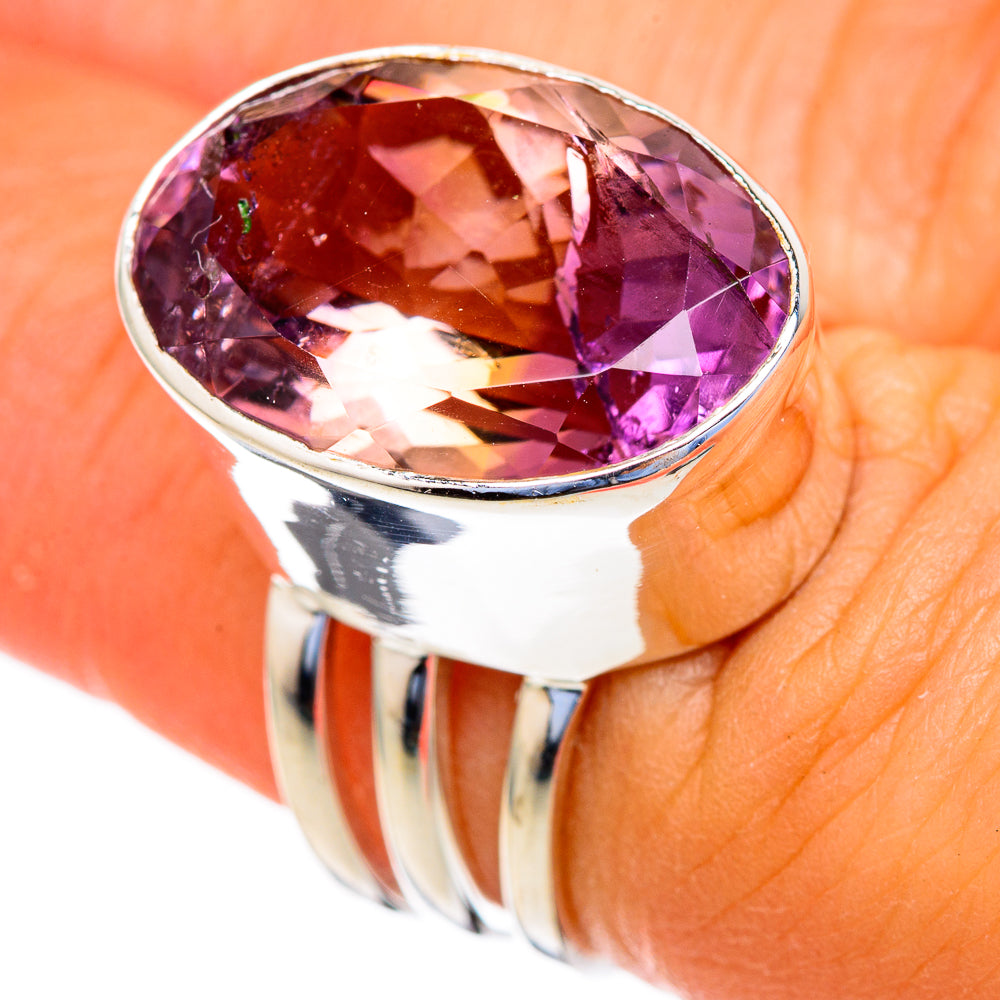 Ametrine Rings handcrafted by Ana Silver Co - RING103536