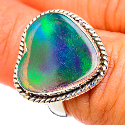 Aura Opal Rings handcrafted by Ana Silver Co - RING103538