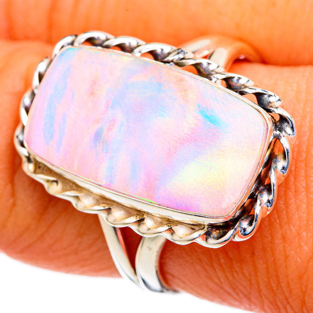 Aura Opal Rings handcrafted by Ana Silver Co - RING103541