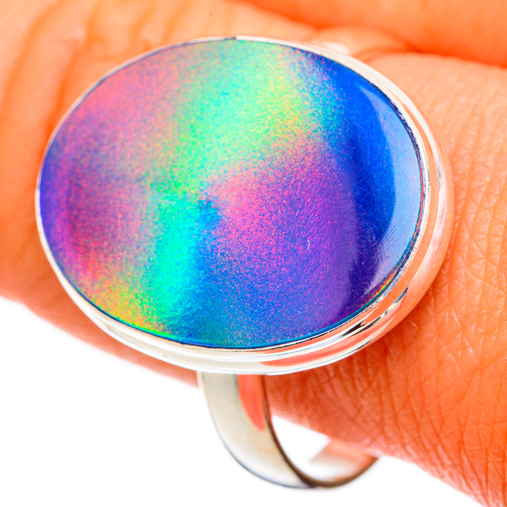 Aura Opal Rings handcrafted by Ana Silver Co - RING103542