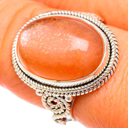 Sunstone Rings handcrafted by Ana Silver Co - RING103550