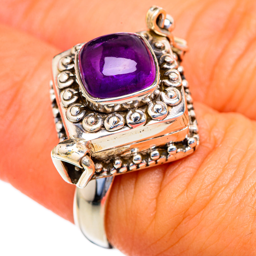 Amethyst Rings handcrafted by Ana Silver Co - RING103557