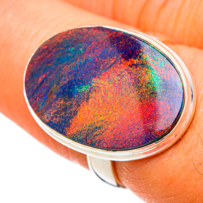 Aura Opal Rings handcrafted by Ana Silver Co - RING103566