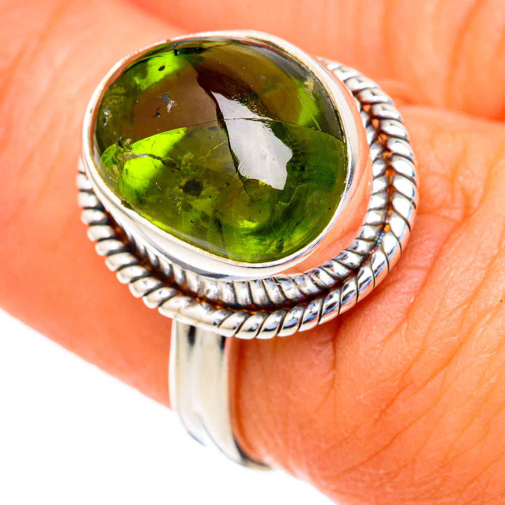 Peridot Rings handcrafted by Ana Silver Co - RING103573