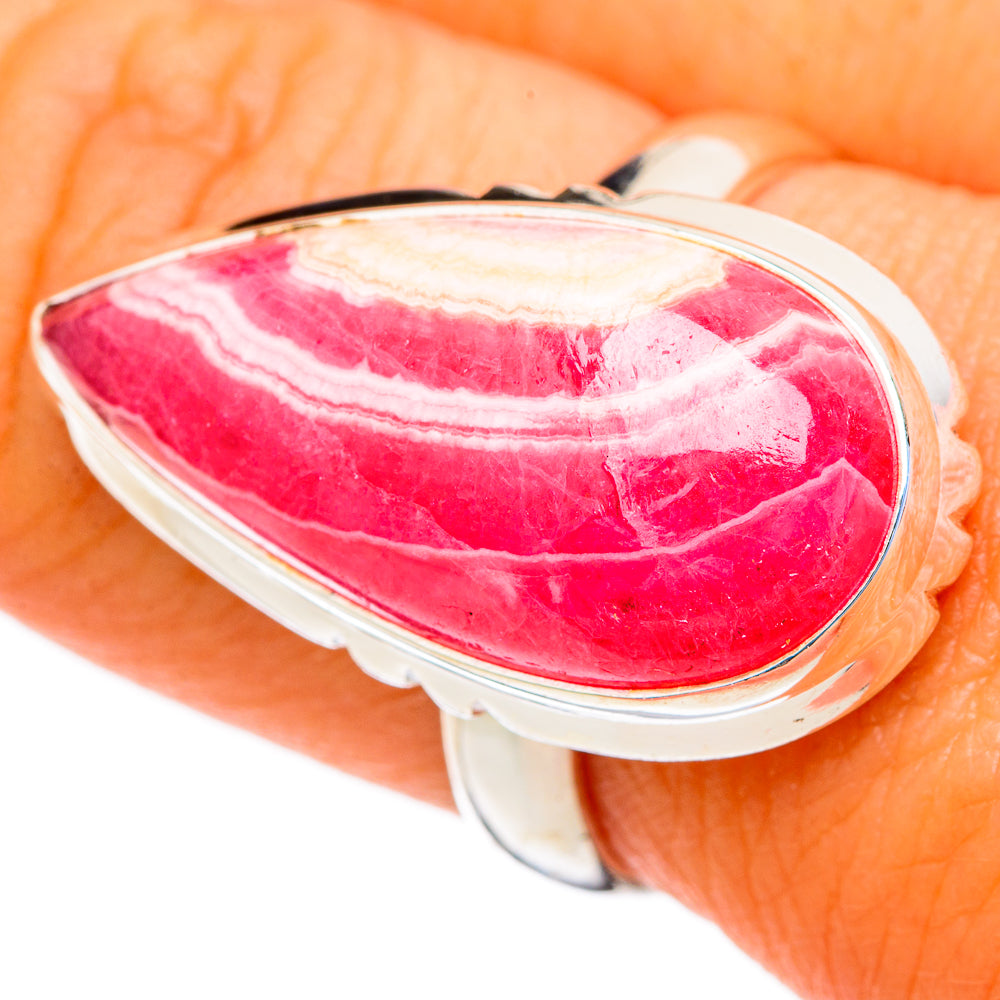 Rhodochrosite Rings handcrafted by Ana Silver Co - RING103578