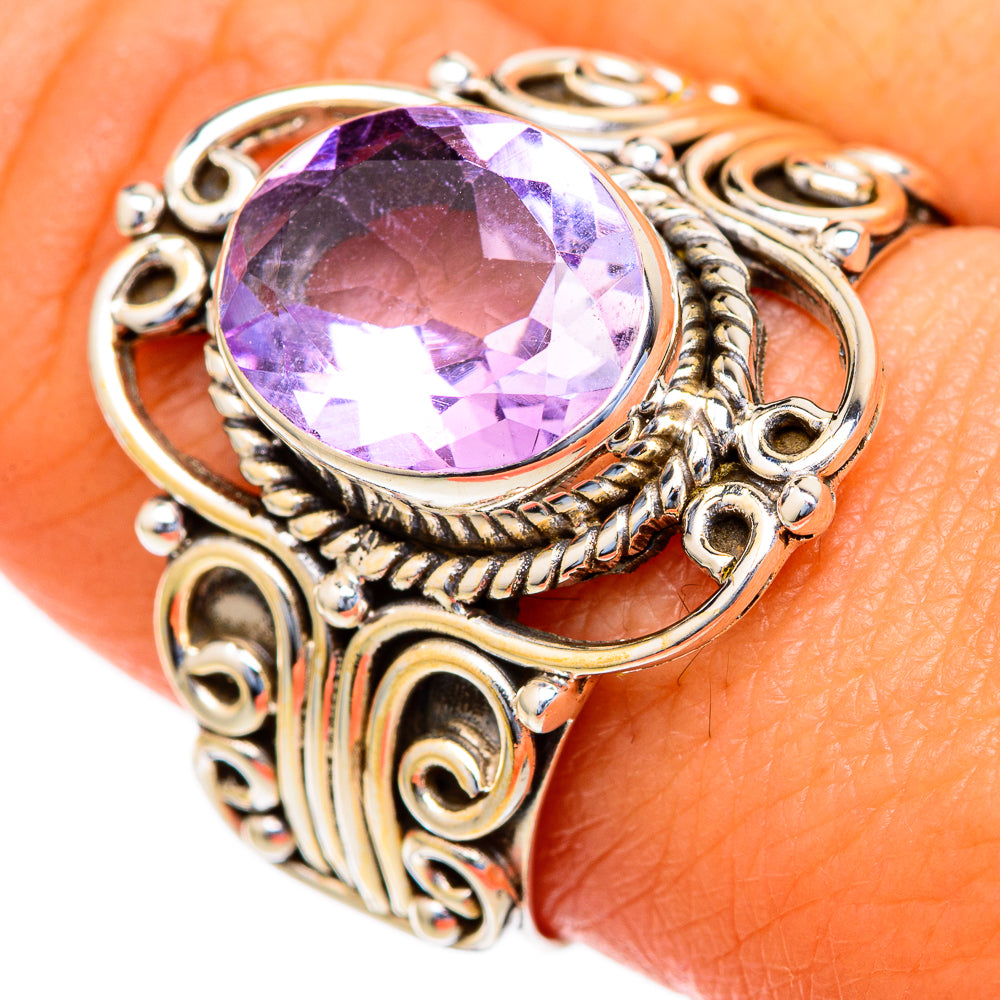 Amethyst Rings handcrafted by Ana Silver Co - RING103583