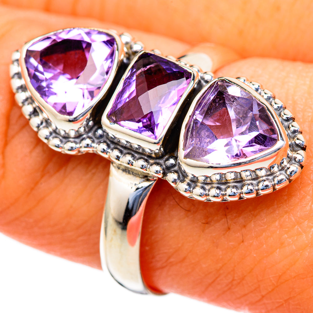 Amethyst Rings handcrafted by Ana Silver Co - RING103584