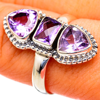 Amethyst Rings handcrafted by Ana Silver Co - RING103584