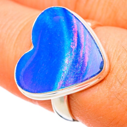 Aura Opal Rings handcrafted by Ana Silver Co - RING103593