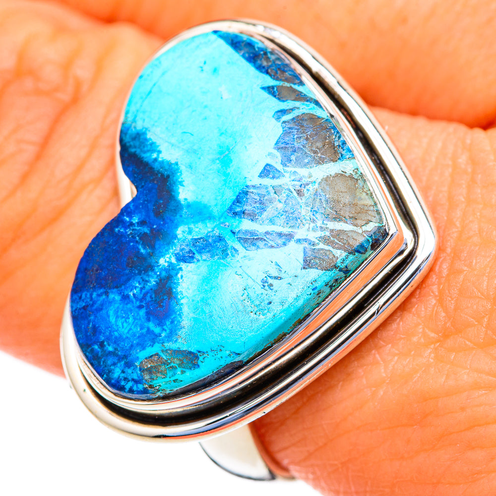 Shattuckite Rings handcrafted by Ana Silver Co - RING103596