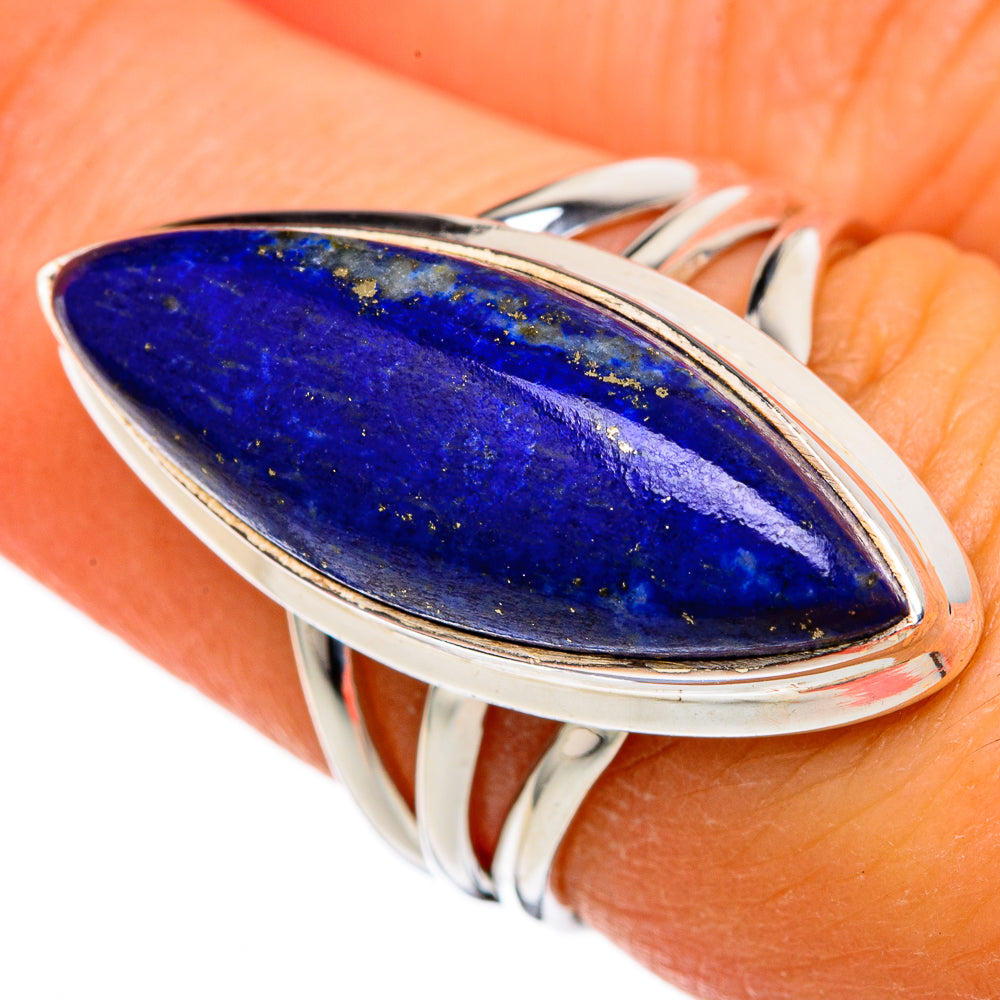 Lapis Lazuli Rings handcrafted by Ana Silver Co - RING103605