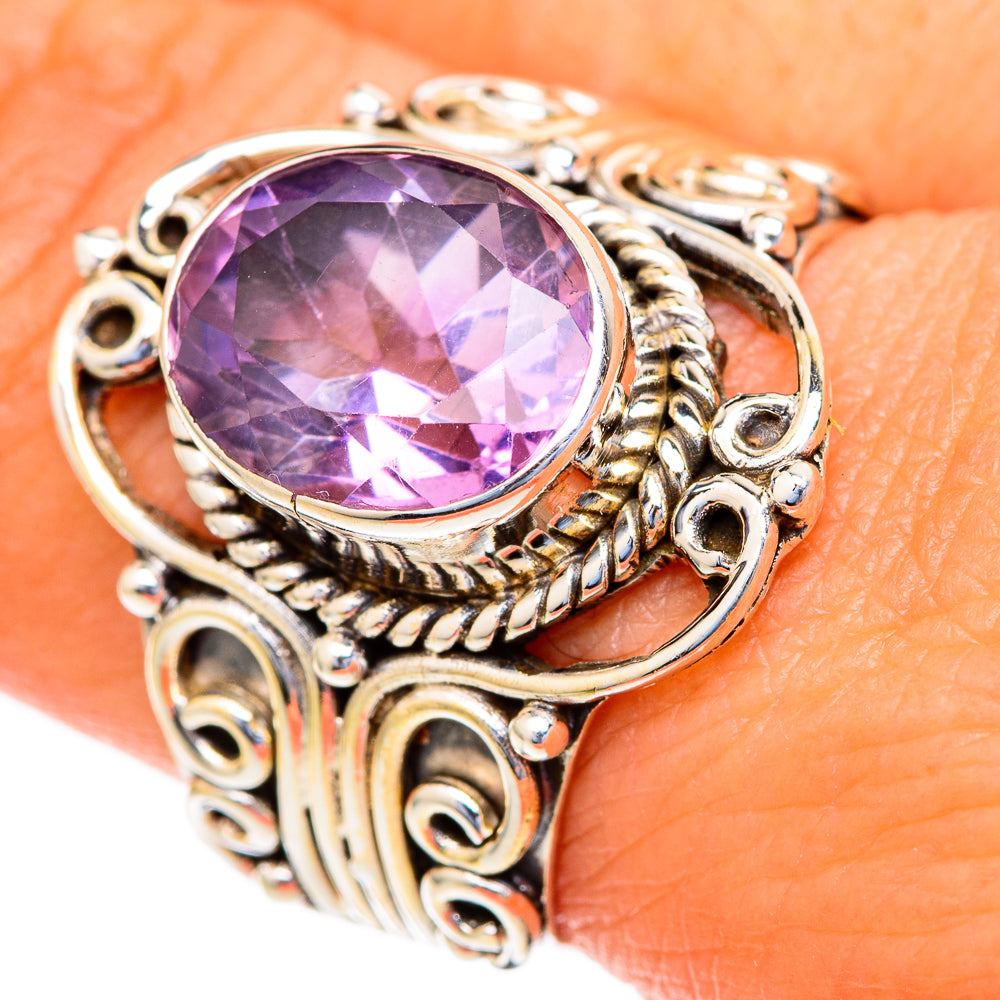 Amethyst Rings handcrafted by Ana Silver Co - RING103616