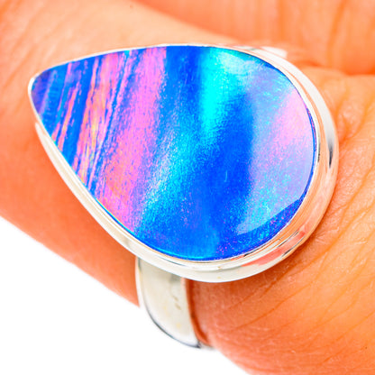 Aura Opal Rings handcrafted by Ana Silver Co - RING103626