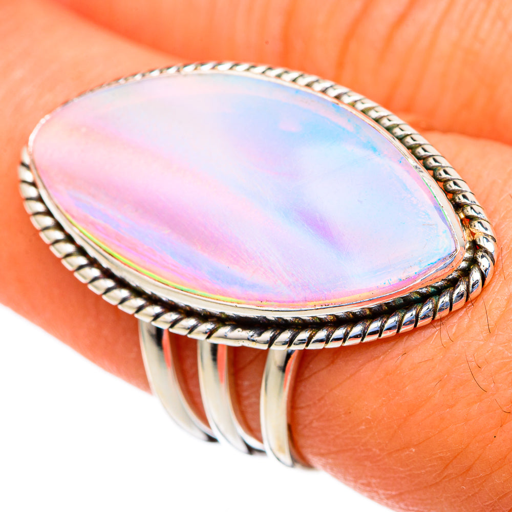 Aura Opal Rings handcrafted by Ana Silver Co - RING103629