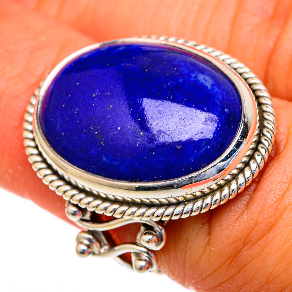 Lapis Lazuli Rings handcrafted by Ana Silver Co - RING103635