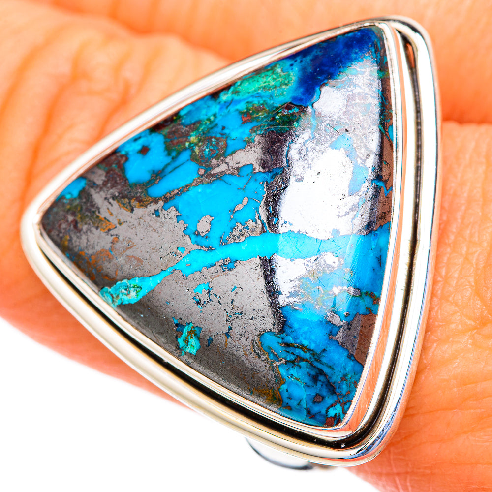 Shattuckite Rings handcrafted by Ana Silver Co - RING103642