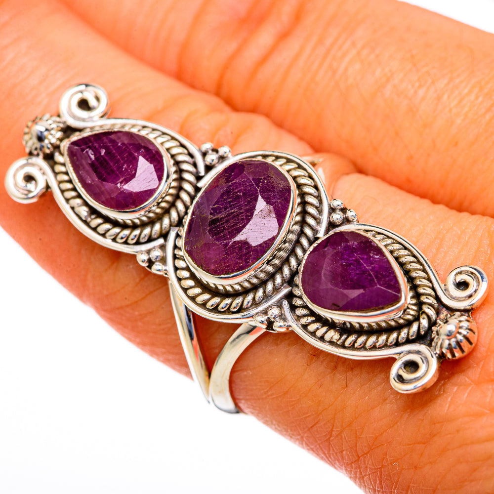 Ruby Rings handcrafted by Ana Silver Co - RING103664