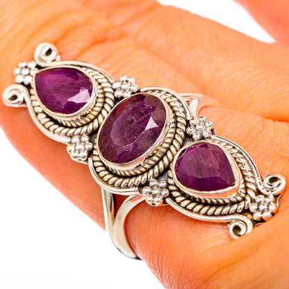 Ruby Rings handcrafted by Ana Silver Co - RING103666