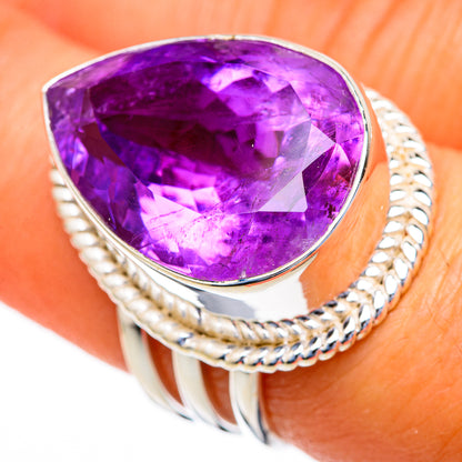 Amethyst Rings handcrafted by Ana Silver Co - RING103674