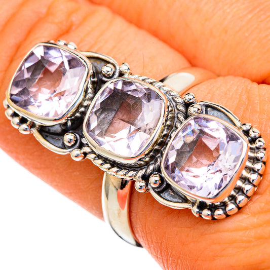 Kunzite Rings handcrafted by Ana Silver Co - RING103677