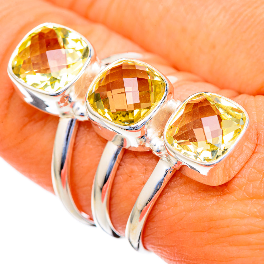 Citrine Rings handcrafted by Ana Silver Co - RING103690