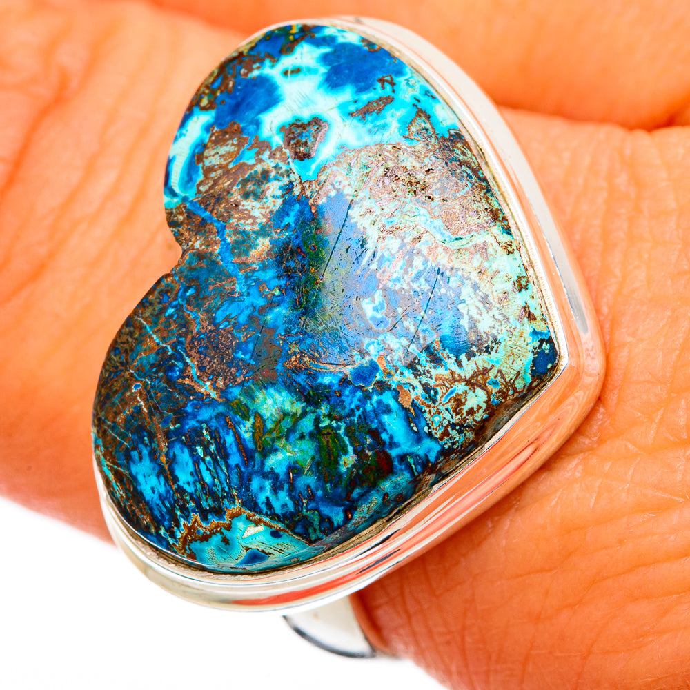 Shattuckite Rings handcrafted by Ana Silver Co - RING103694