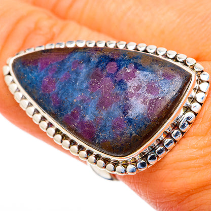 Ruby Fuchsite Rings handcrafted by Ana Silver Co - RING103699