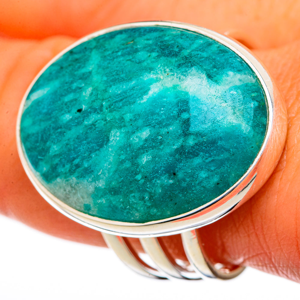 Amazonite Rings handcrafted by Ana Silver Co - RING103707