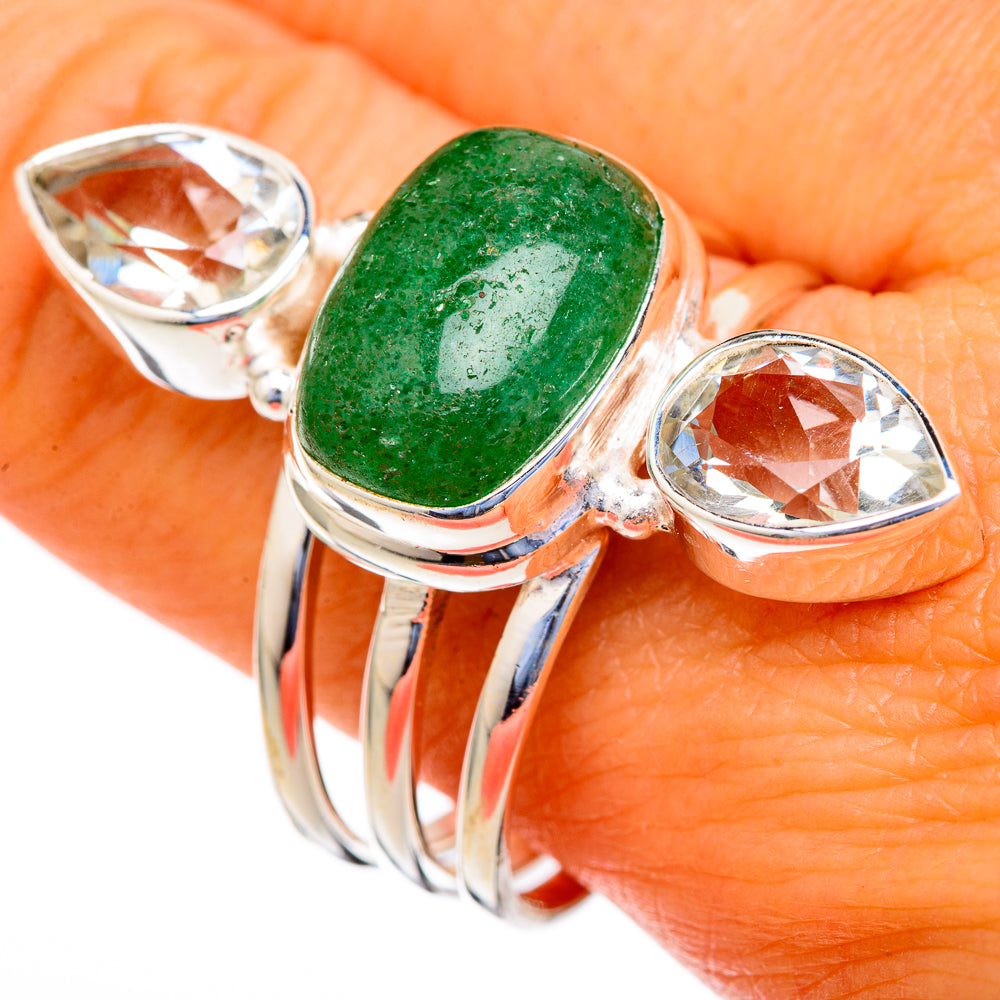 Lizard Jasper Rings handcrafted by Ana Silver Co - RING103710