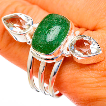 Lizard Jasper Rings handcrafted by Ana Silver Co - RING103710