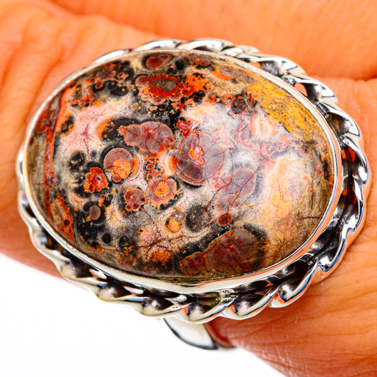 Poppy Jasper Rings handcrafted by Ana Silver Co - RING103713