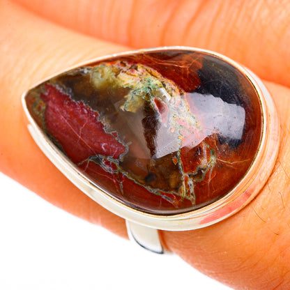 Butterfly Jasper Rings handcrafted by Ana Silver Co - RING103714