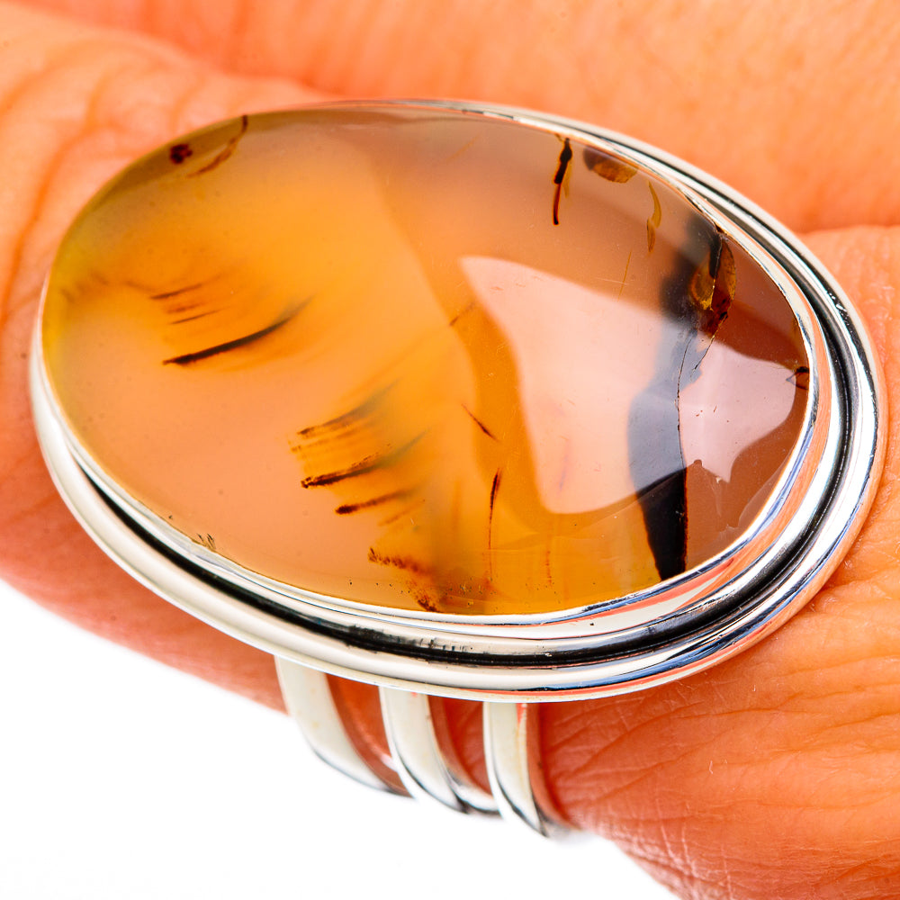 Montana Agate Rings handcrafted by Ana Silver Co - RING103716