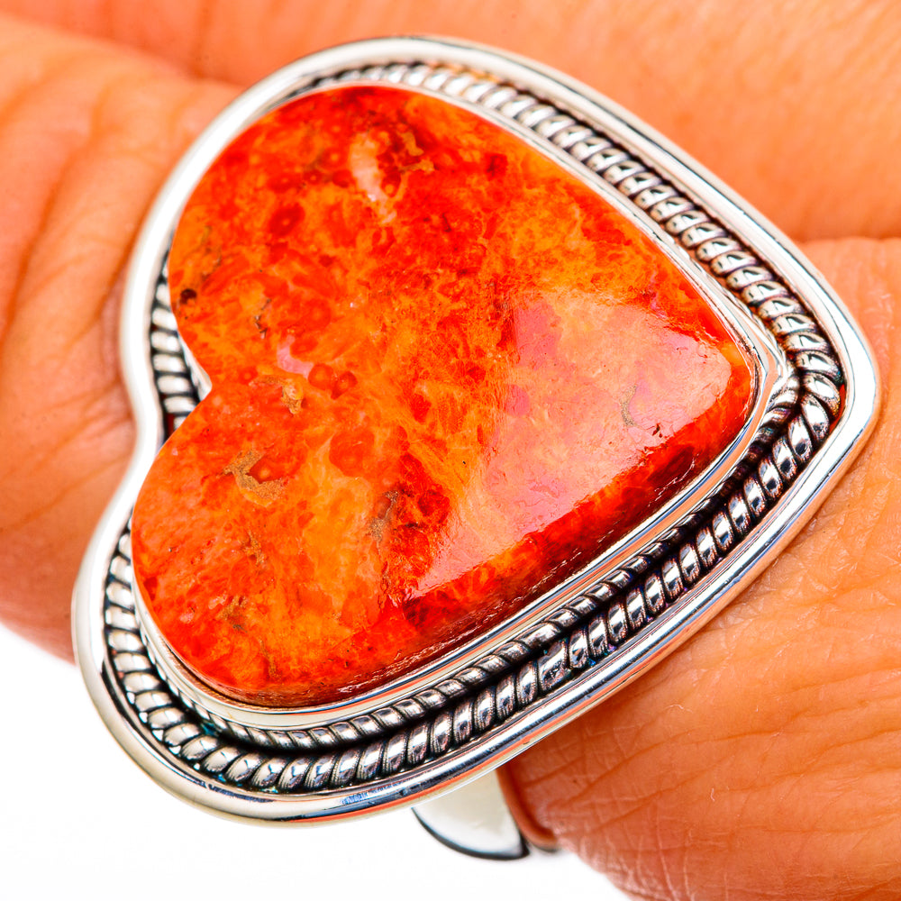 Sponge Coral Rings handcrafted by Ana Silver Co - RING103721
