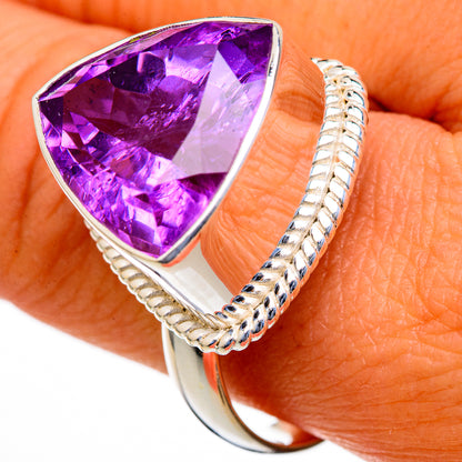 Amethyst Rings handcrafted by Ana Silver Co - RING103728