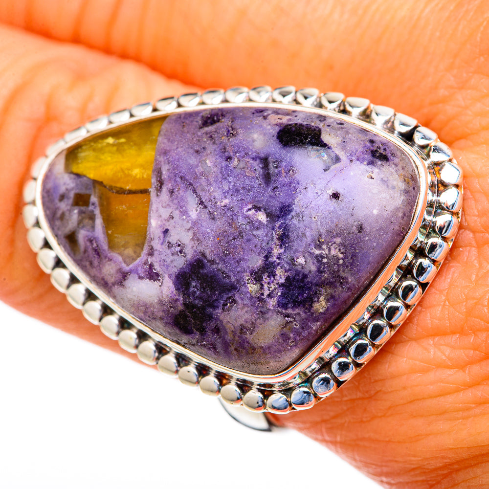 Tiffany Stone Rings handcrafted by Ana Silver Co - RING103729