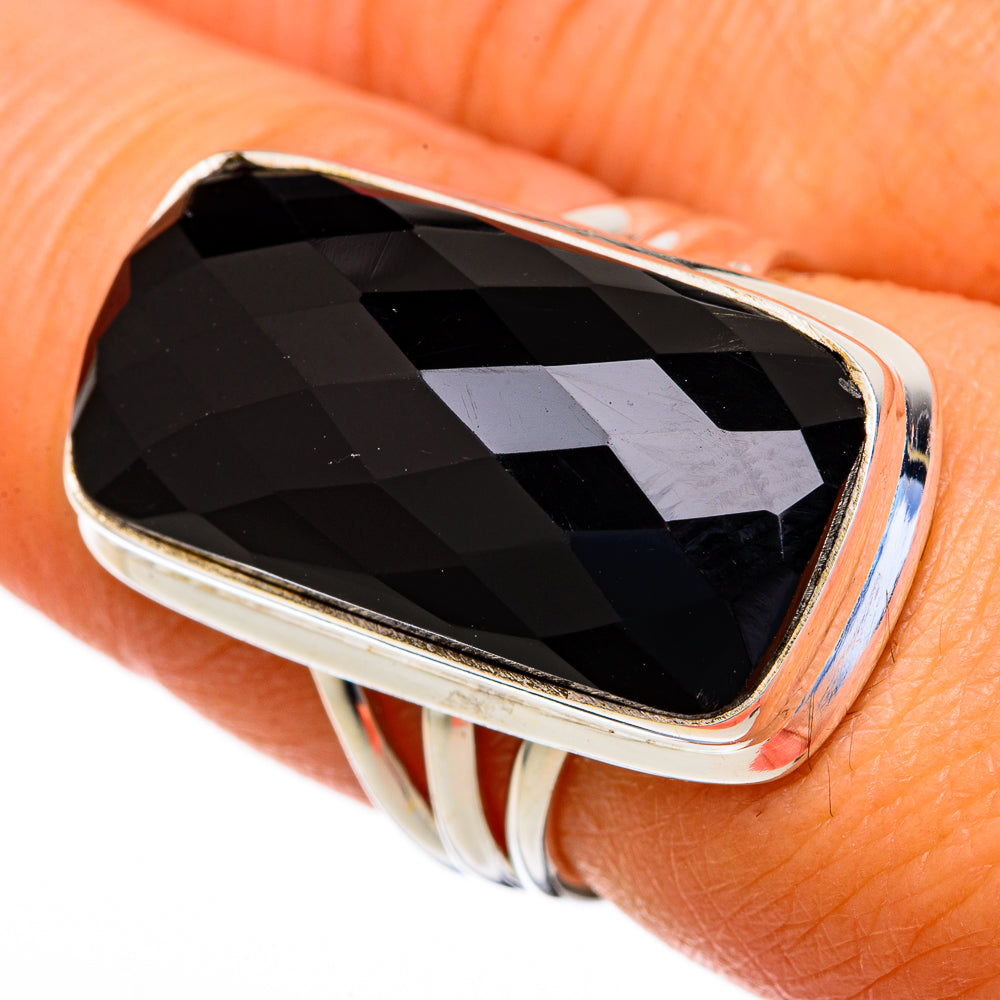 Black Onyx Rings handcrafted by Ana Silver Co - RING103739